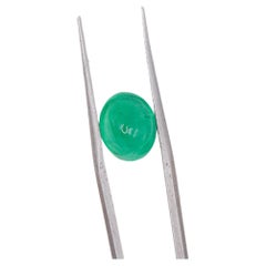 2.84ct Zambian Emerald Loose Gemstone  Oval 9.8 x 7.9mm