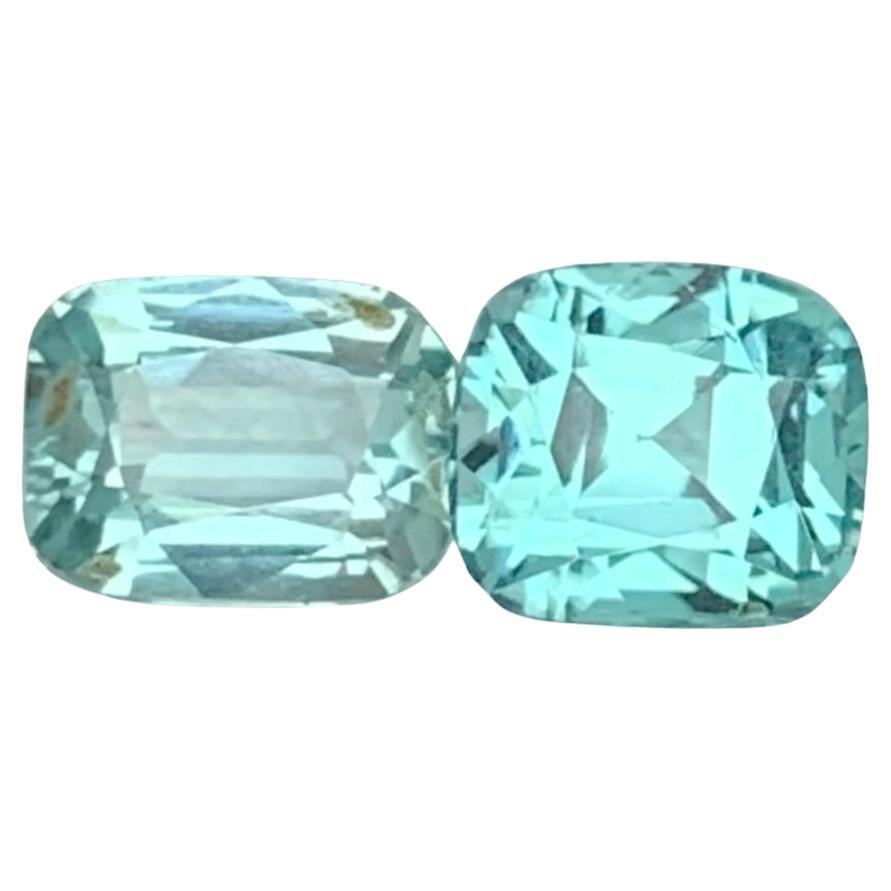 2,85 Carati Nature Dual Seafoam Tourmaline sciolto Gemma dell'Afghanistan in vendita