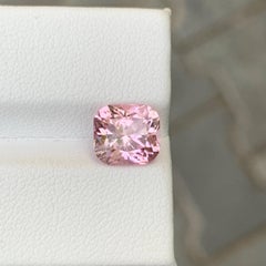 2,85 Karat Natürlicher Loser Rosa Turmalin Cushion Präzisionsschliff Afghanischer Edelstein