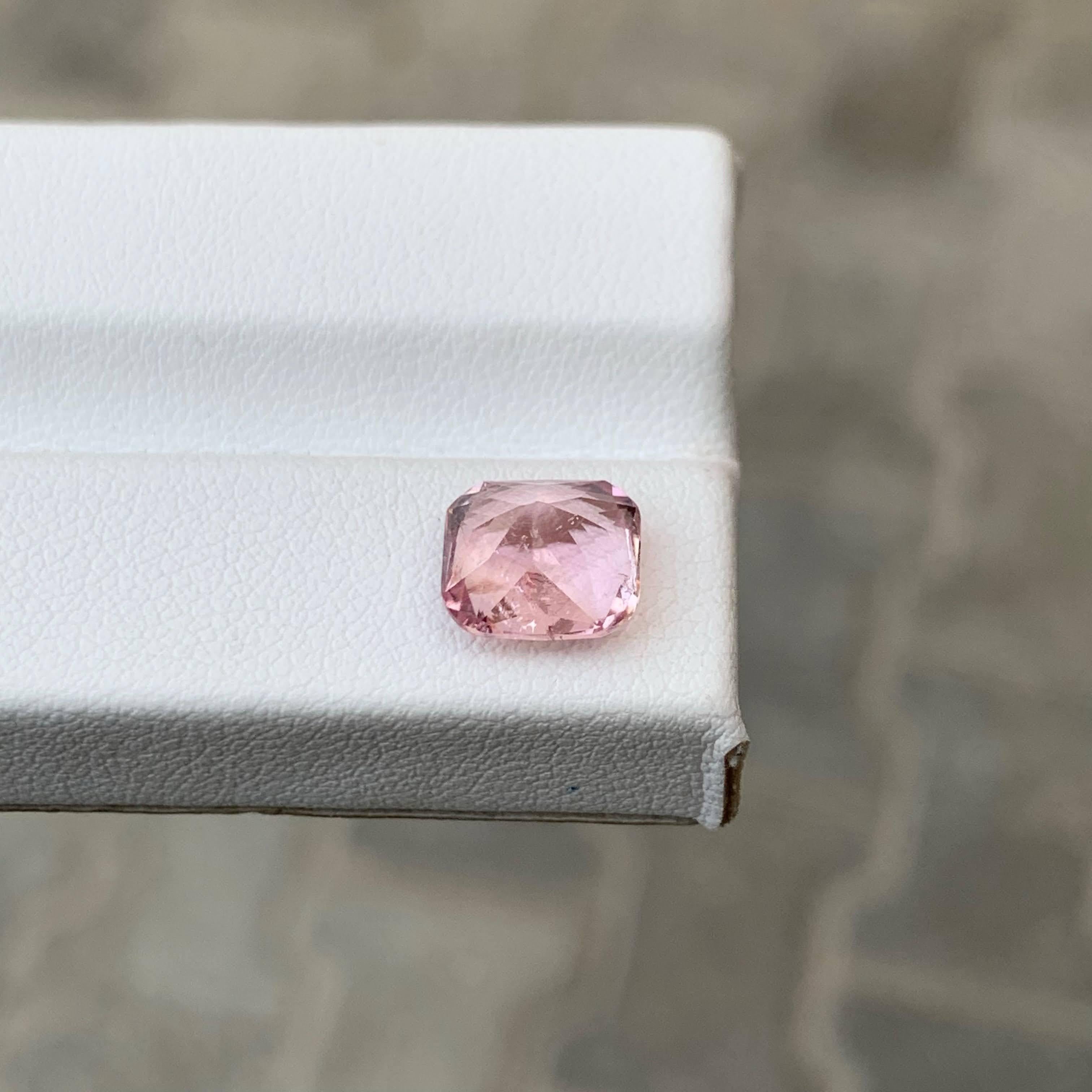 2,85 quilates de turmalina rosa suelta natural talla de precisión afgana gema en Nuevo estado para la venta en Bangkok, TH