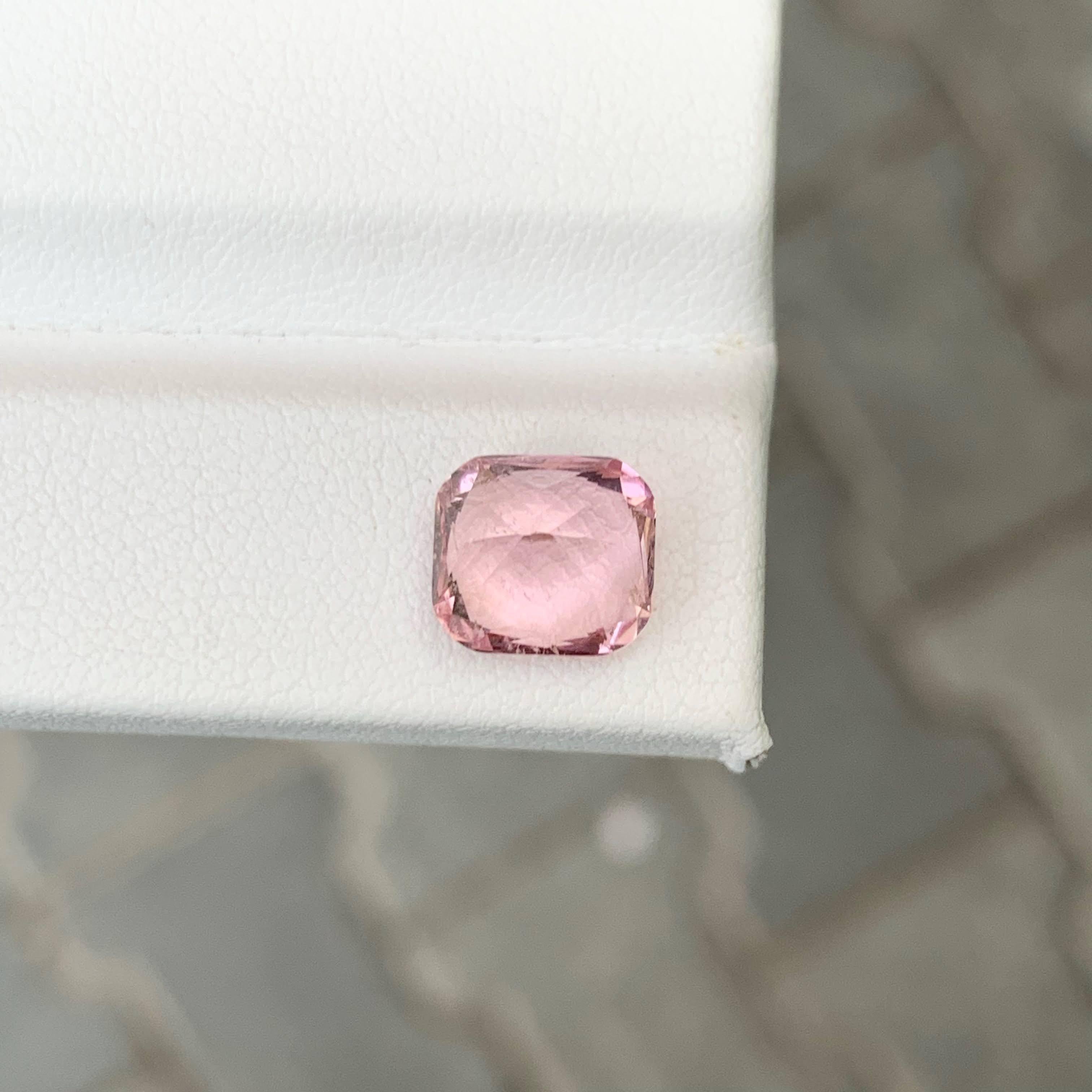 Femenino o masculino 2,85 quilates de turmalina rosa suelta natural talla de precisión afgana gema en venta