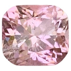 2.85 Carat Natural Loose Pink Tourmaline Cushion Precision Cut Afghan Gemstone