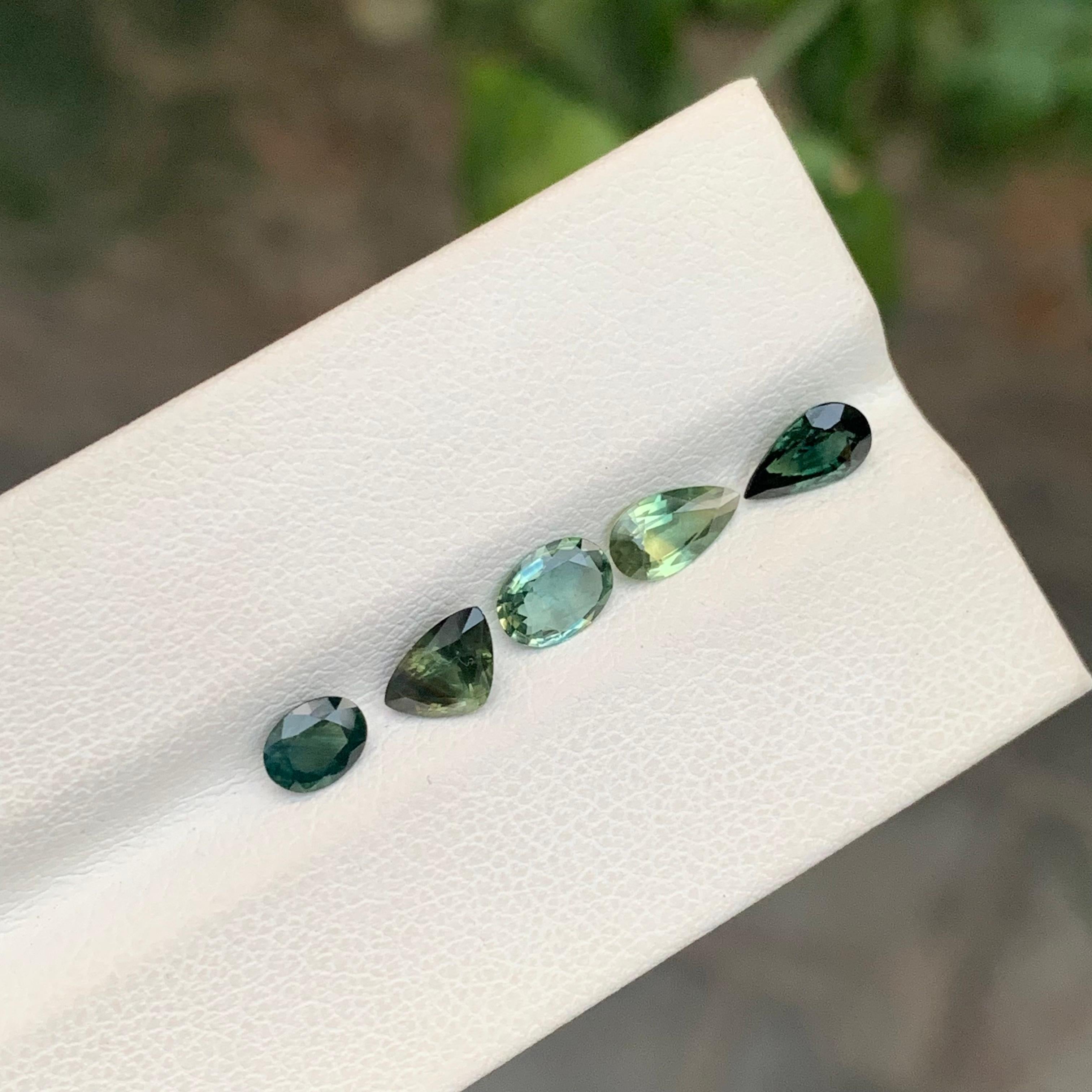 2.85 Carat Natural Loose Sapphire Lot For Jewellery Making For Sale 2