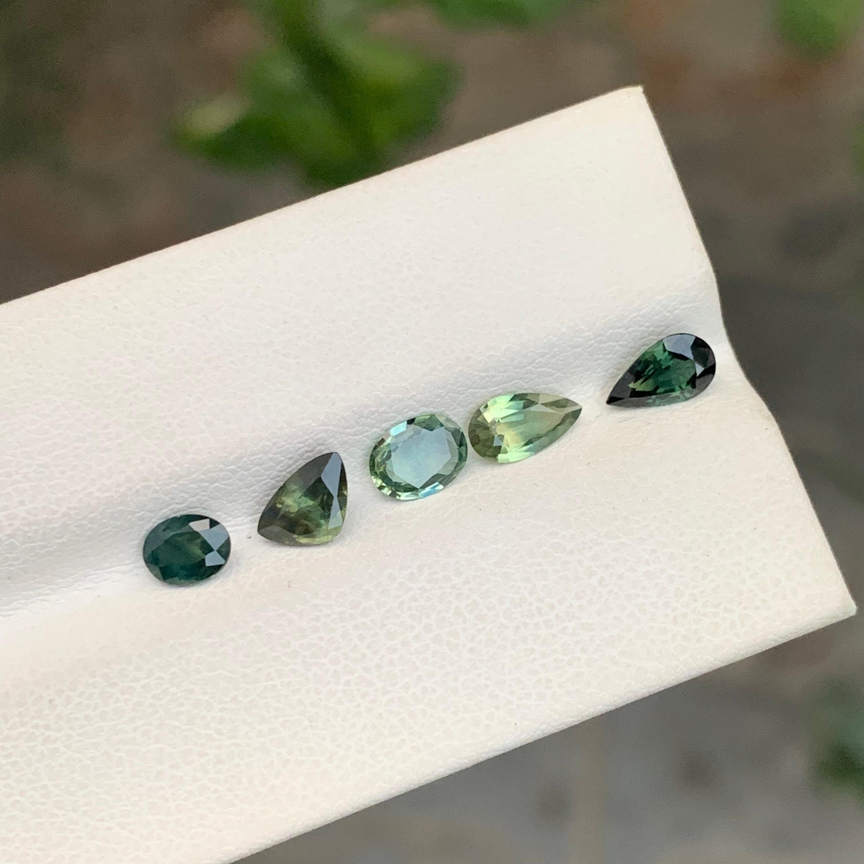 2.85 Carat Natural Loose Sapphire Lot For Jewellery Making For Sale 3