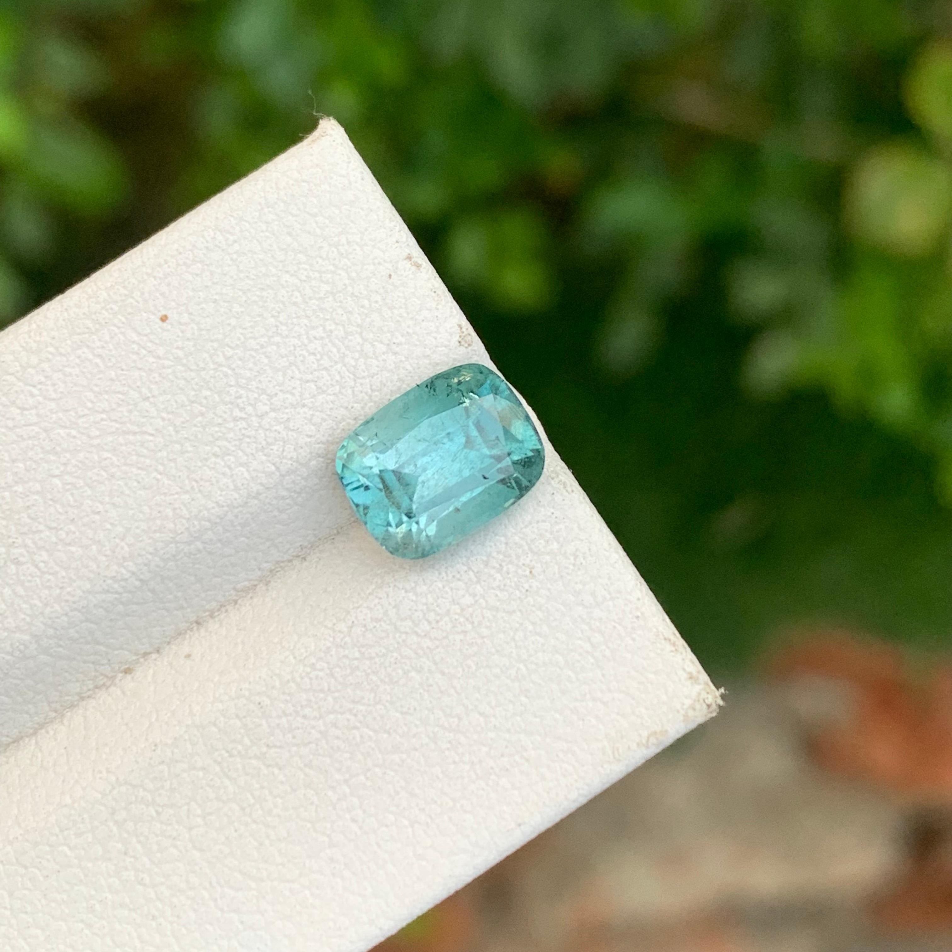 2.85 quilates de turmalina de mar natural suelta en forma de cojín para joyería en Nuevo estado para la venta en Peshawar, PK