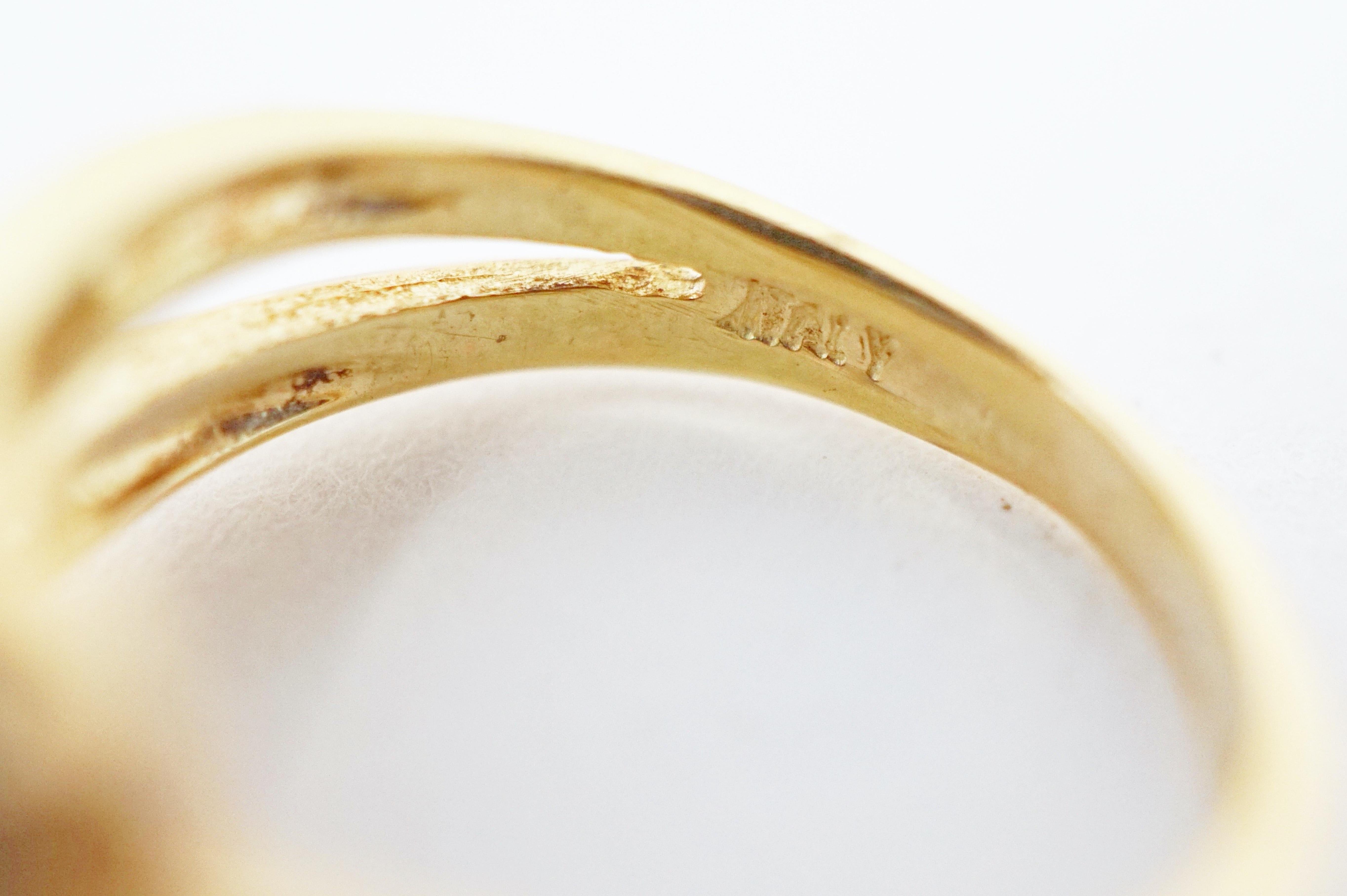 Bague de fiançailles en or 14 carats avec diamants et saphir taille ovale de 2,85 carats en vente 9