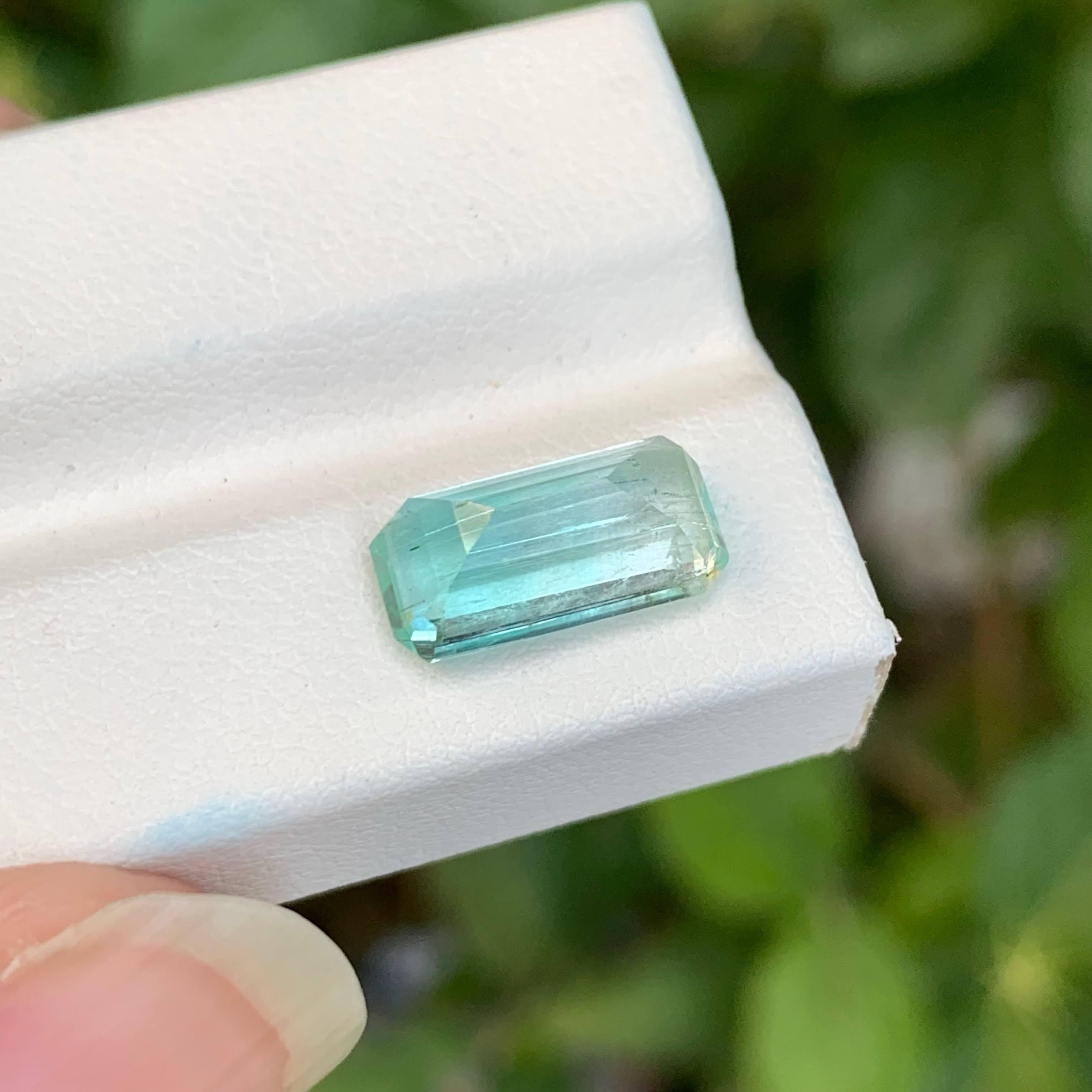 Weight 2.85 carat
Dimensions 12.1x6x5.2 mm
Treatment None
Origin Afghan
Clarity SI
Shape Octagon
Cut Emerald
NA


This stunning 2.85 carat emerald stone, meticulously cut into a classic emerald shape, emanates a rich and vibrant green hue that is