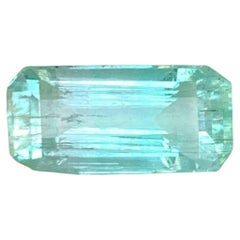 2.85 carats Loose Emerald Stone Emerald Cut Natural Afghan Gemstone