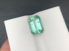 2.85 Carats Loose Seafoam Tourmaline Natural Afghan Gemstone