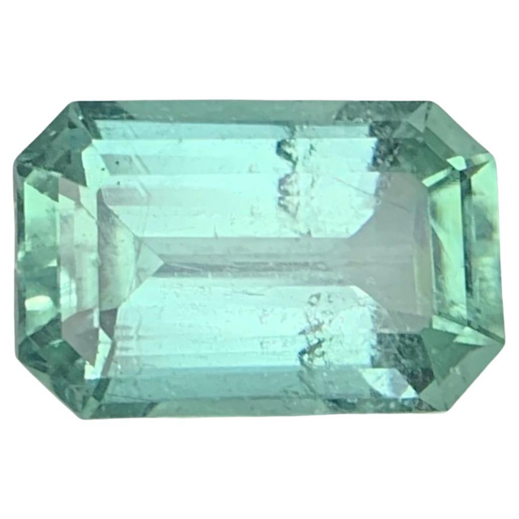 2.85 Carats Loose Seafoam Tourmaline Natural Afghan Gemstone For Sale