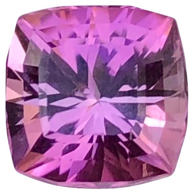 2.85 Ct Natural pink Tourmaline precision cut eye clean clarity For Sale