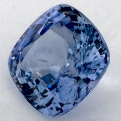 2.86 Ct Blue Sapphire Cushion Loose Gemstone