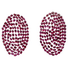 28.65 Carats ( NO HEAT ) Ruby Mozambique Oval Cut Stone Fine Quality Natural