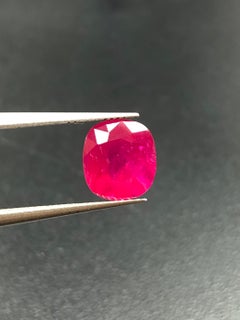 2,87 Ct AIGS Certified Unheated Ruby Pigeon Blut Farbe Auge sauber Keine Hitze