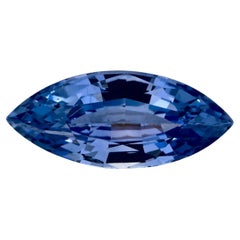 2.87 Ct Blue Sapphire Marquise Loose Gemstone