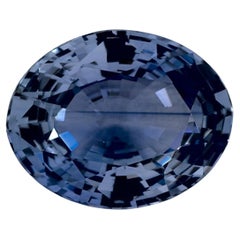 2.87 Ct Blue Sapphire Oval Loose Gemstone