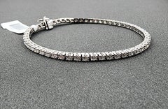 Pulsera de tenis con diamantes de 2.87 ct