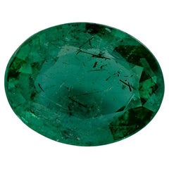 2.87 Ct Emerald Oval Loose Gemstone (pierre précieuse en vrac)