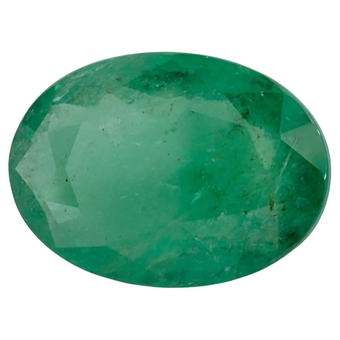 2.87 Ct Emerald Oval Loose Gemstone (pierre précieuse en vrac)