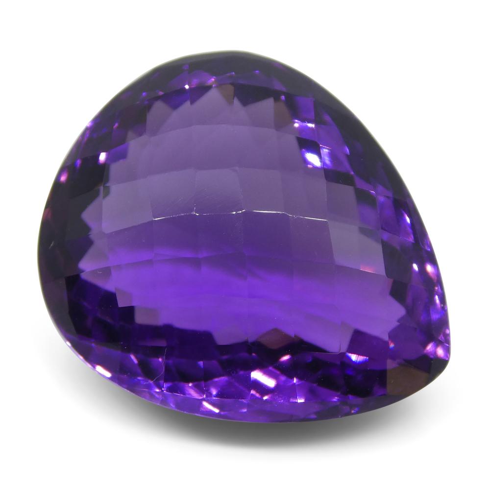28.75 ct Pear Amethyst In New Condition For Sale In Toronto, Ontario