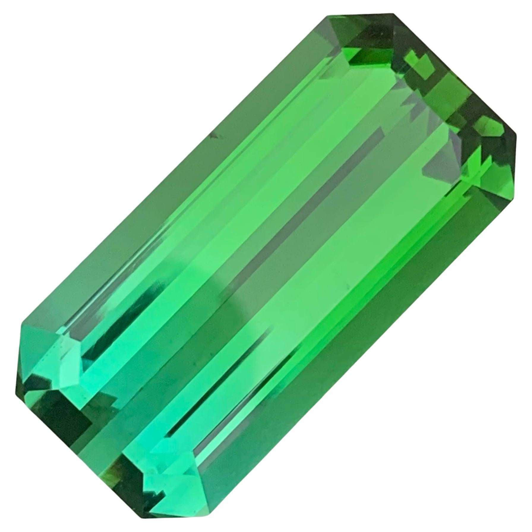 28.75 Cts Natural Loose Blue Green Bicolor Tourmaline For Necklace Jewellery 