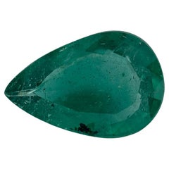 2.88 Ct Emerald Pear Loose Gemstone