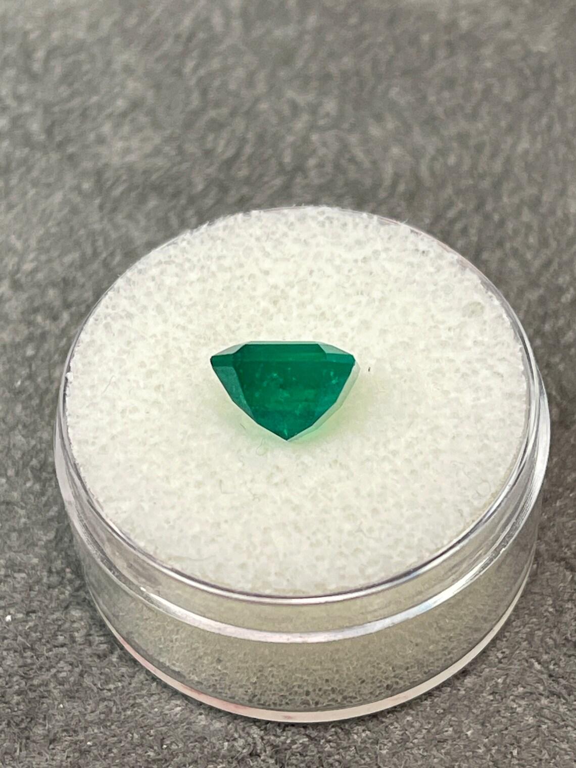 2.88ct GIA Certified Vivid Muzo Green Asscher Cut Emerald Genuine May Birthstone (pierre de naissance de mai) Neuf - En vente à Jupiter, FL