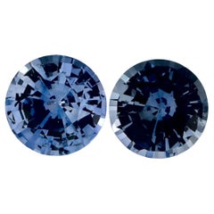 2.89 Ct Blue Sapphire Round Loose Gemstone