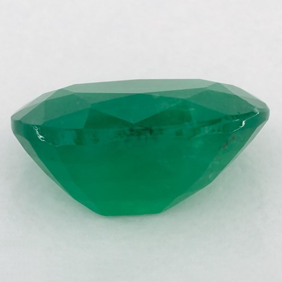 2.89 Ct Emerald Oval Loose Gemstone (pierre précieuse en vrac) Neuf - En vente à Fort Lee, NJ