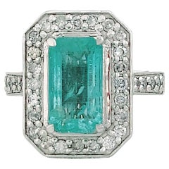 2,89 ct Smaragd Ring