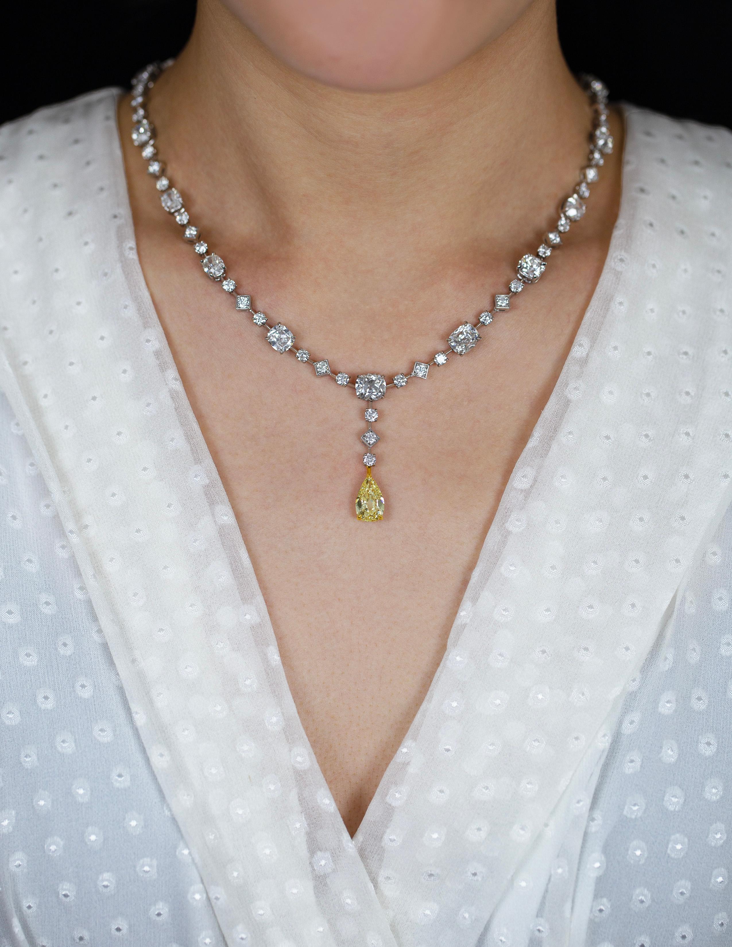 the “incomparable” diamond necklace