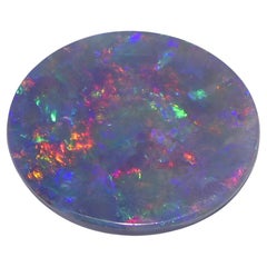2.8ct Oval Cabochon Grey Opal from Australia