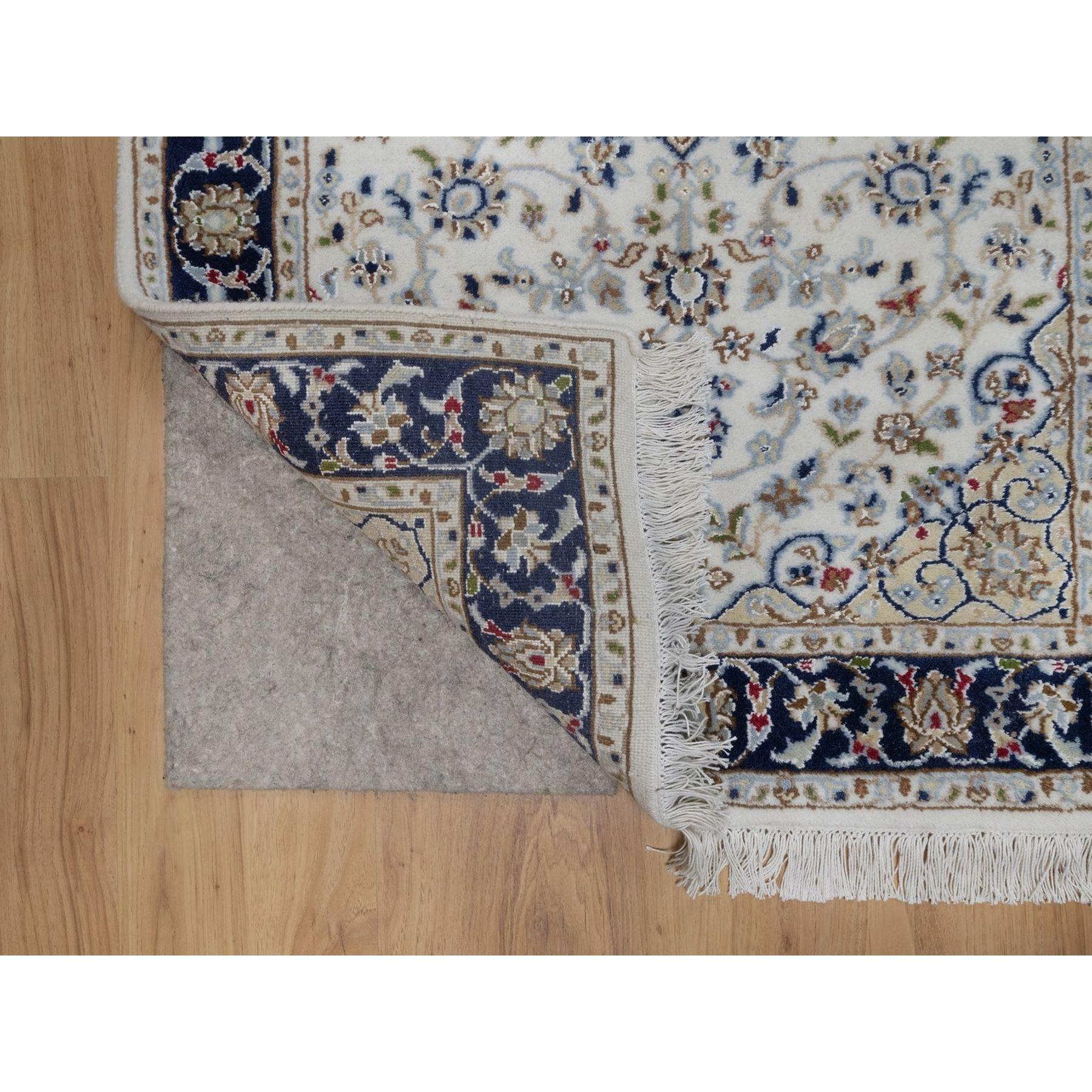 Medievale Tappeto Runner in Lana e Seta Annodato a Mano 2'8 