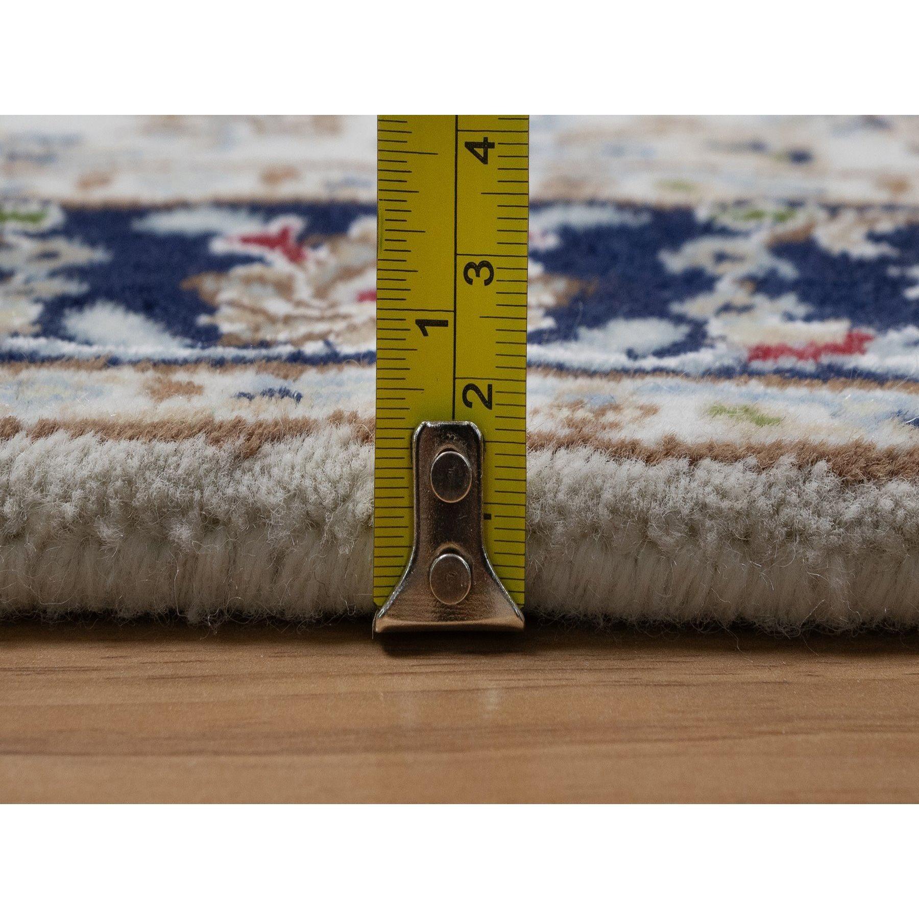 XXI secolo e contemporaneo Tappeto Runner in Lana e Seta Annodato a Mano 2'8 