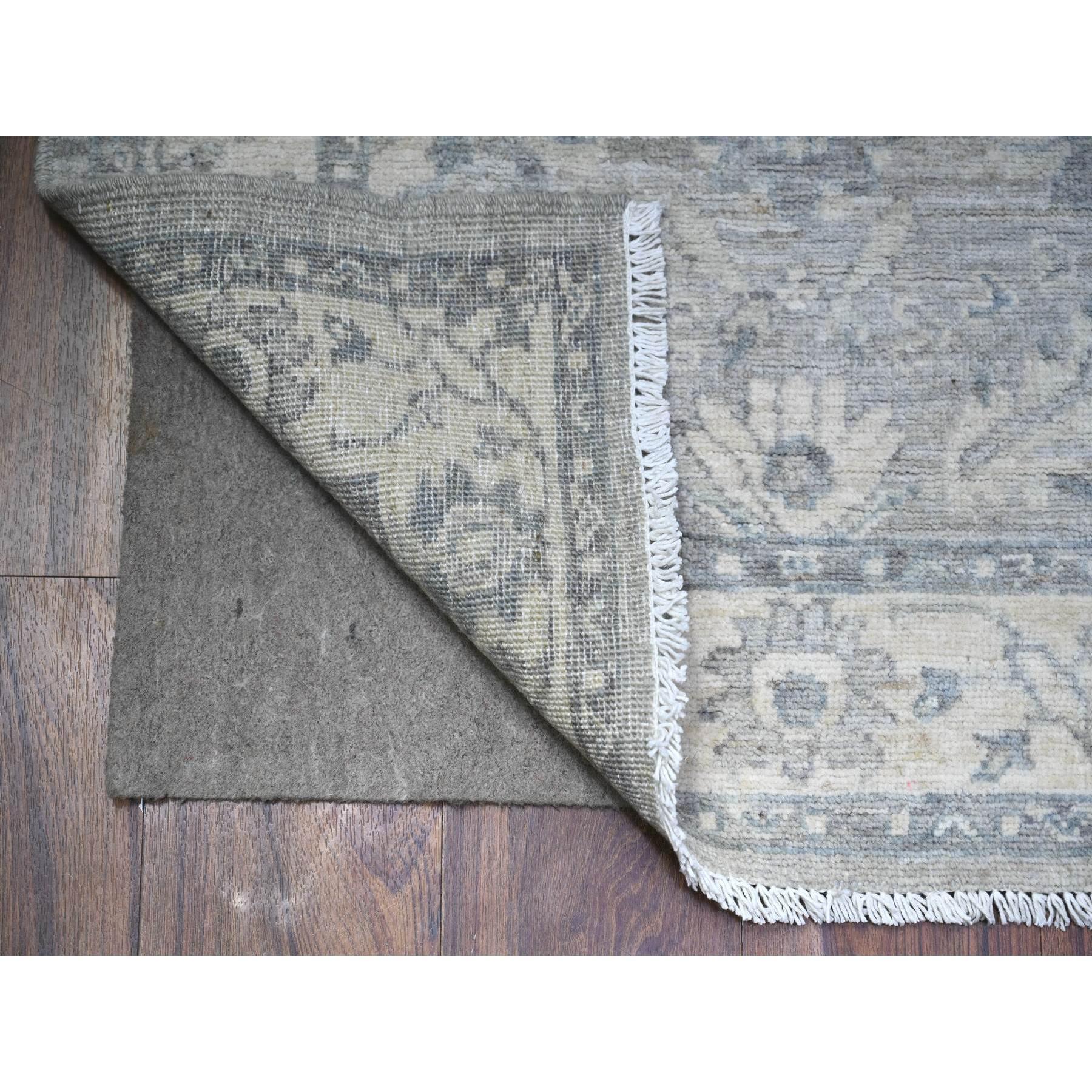 This is a truly genuine one-of-a-kind Finer Peshawar, Hand Knotted, Pure Wool, Oriental Rug. It has been Knotted for months and months in the centuries-old weaving craftsmanship techniques by expert artisans.
Primary materials: Wool
Latex: No Pile