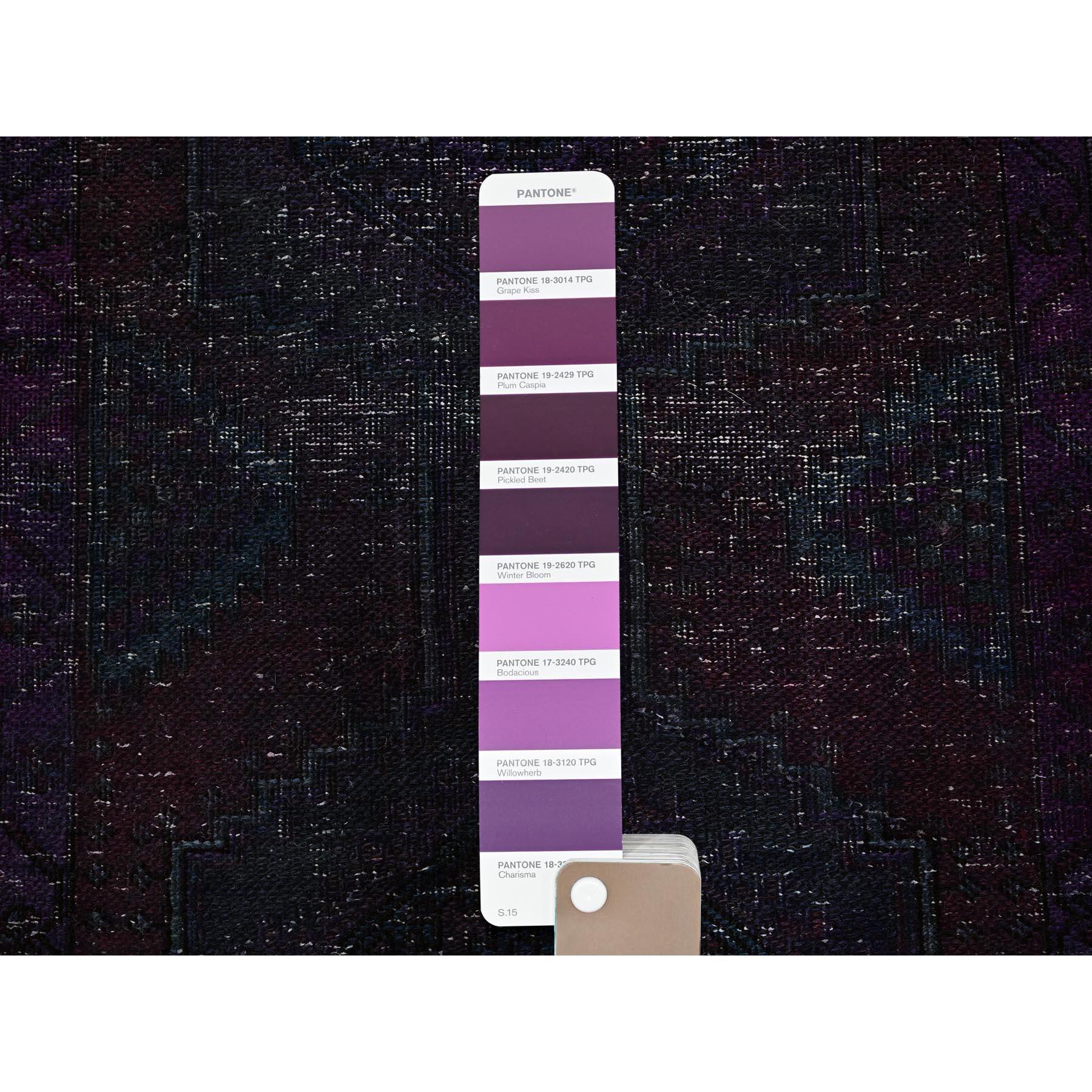 Annodato a mano Tappeto Runner Vintage Persiano Hamadan Tutta Lana Annodata a Mano 2'8 