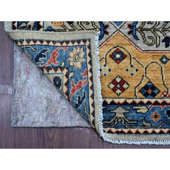 2'8 "x16' Grau Afghan Peshawar Kaukasisch Design Hand geknüpft Wolle Läufer Teppich