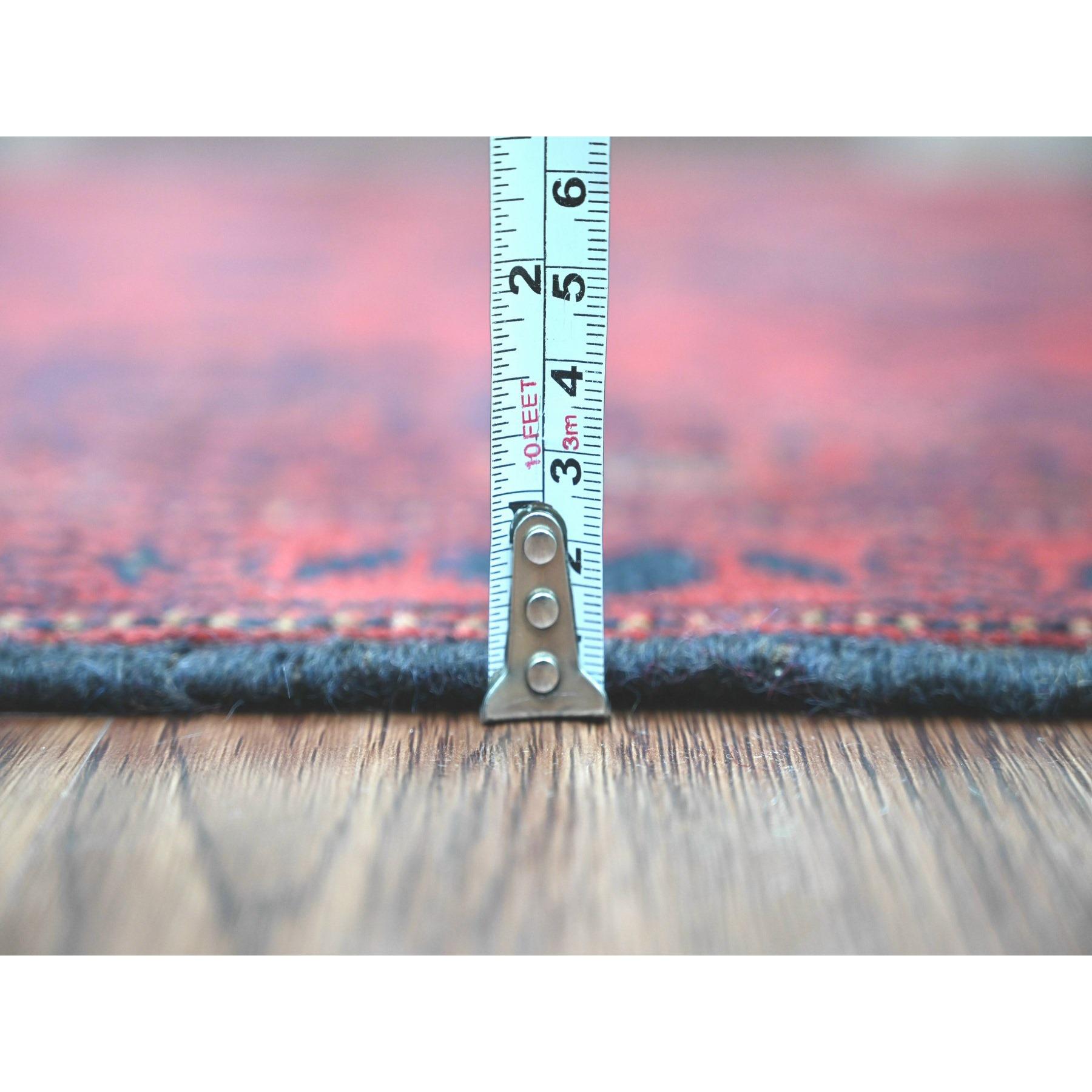 Annodato a mano Tappeto Runner in lana annodato a mano 2'8 