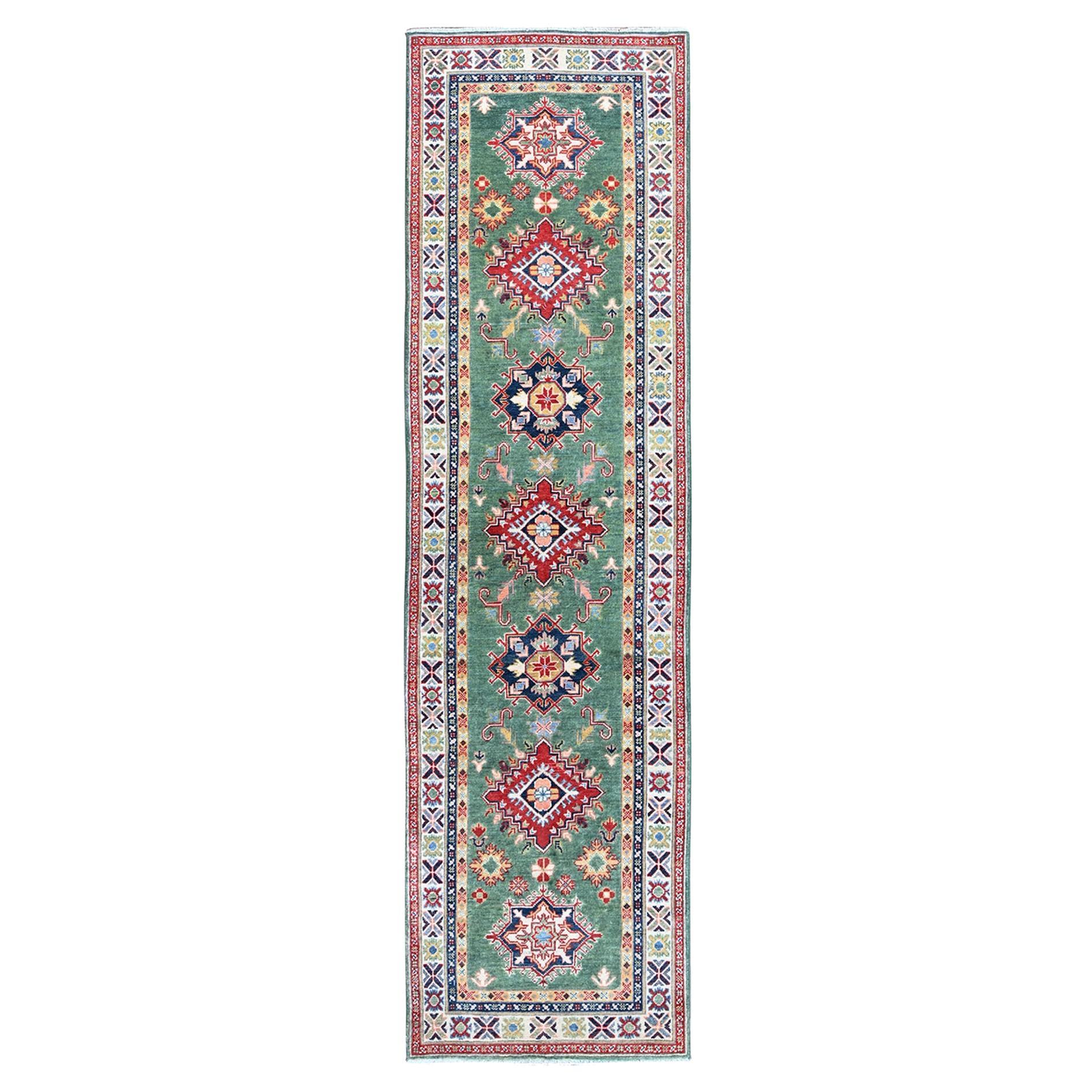 Tappeto Runner in lana annodato a mano Greene & Greene Greene & Greene
