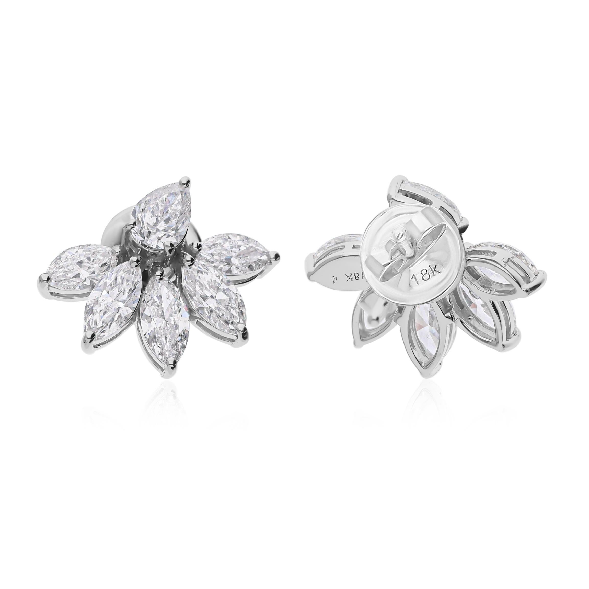 Cast from 18-karat gold, these exquisite earrings are handset with 2.91 carats of sparkling diamonds.

FOLLOW SPECTRUM JEWELS storefront to view the latest collection & exclusive pieces. Spectrum Jewels is proudly rated as a Top Seller on 1stdibs
