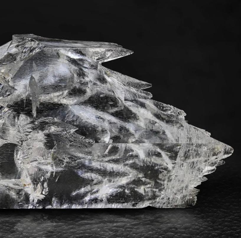 Adam Style 29 Grams Double Terminated Etched Clear Aquamarine Crystal From Pakistan For Sale