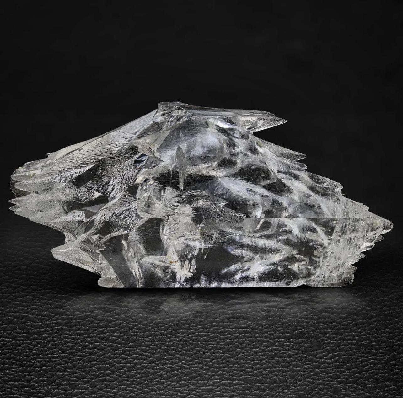 Pakistani 29 Grams Double Terminated Etched Clear Aquamarine Crystal From Pakistan For Sale