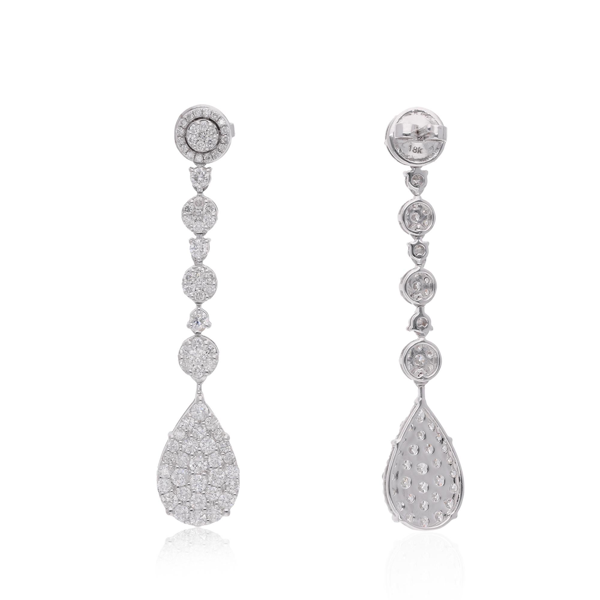 Codice articolo :- SEE-13763
Peso lordo :- 7.86 gm
Oro bianco massiccio 18k Peso :- 7,28 gm
Peso del diamante naturale :- 2.90 carati. (DIAMANTE DI PUREZZA MEDIA SI1-SI2 E COLORE H-I)
Dimensioni degli orecchini: 48 mm