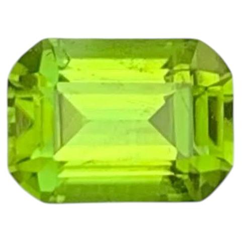 2.90 Carat Natural Loose Apple Green Peridot Jewelry from Pakistan Gemstone