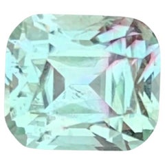 2,90 Karat natürlicher loser rosa Schatten mintgrüner Turmalin Cushion Shape Edelstein