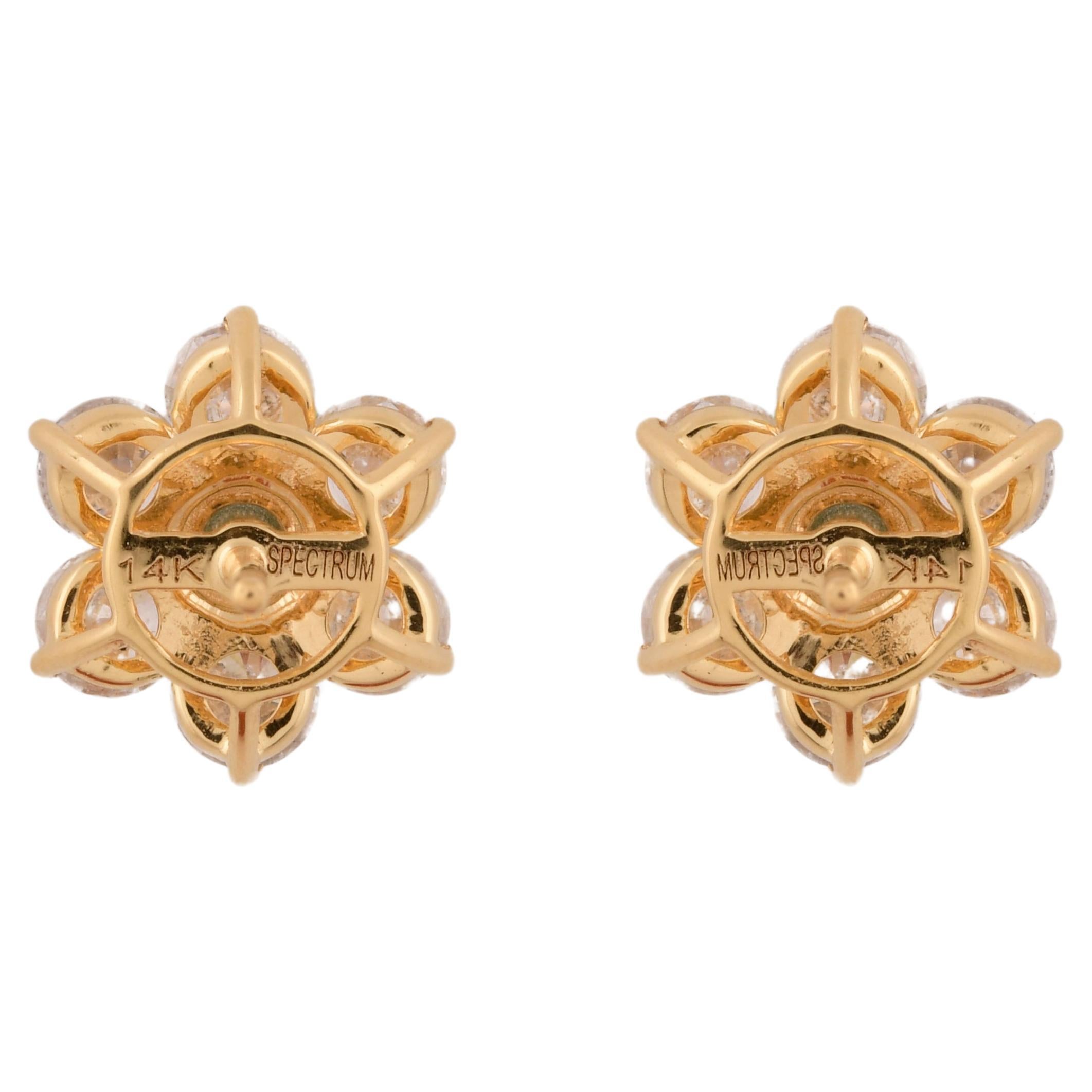 These stud earrings are designed to adorn your ears with effortless beauty and grace, making them the perfect accessory for any occasion. Whether worn for a special event or as a chic complement to your everyday attire, they are sure to make a