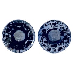 2.90 Ct Blue Sapphire Round Loose Gemstone