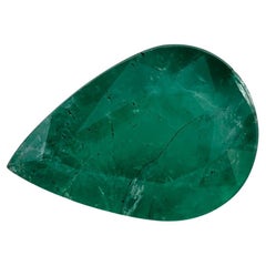 2.90 Ct Emerald Pear Loose Gemstone