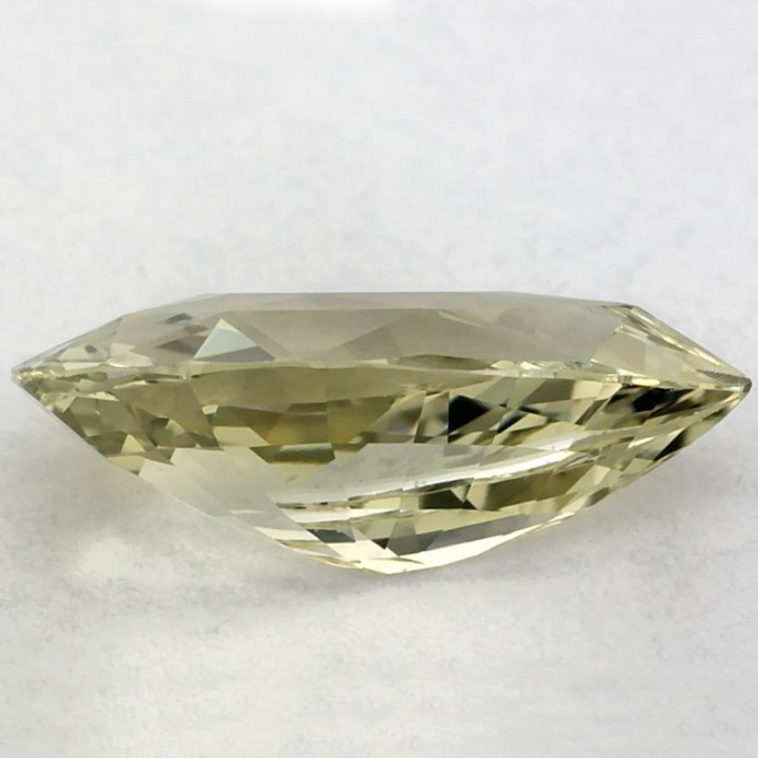 2.90 Karat Grüner Saphir Birne Loser Edelstein im Zustand „Neu“ im Angebot in Fort Lee, NJ