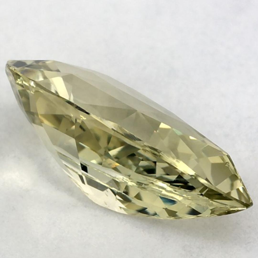 2.90 Karat Grüner Saphir Birne Loser Edelstein im Angebot 1